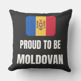 Cojín Decorativo Orgulloso de ser moldavo