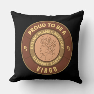Cojín Decorativo Orgulloso de ser Virgo