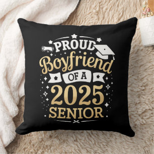 Cojín Decorativo Orgulloso Novio De Una Graduación De Graduado En 2