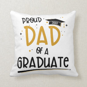 Cojín Decorativo Orgulloso padre de un graduado