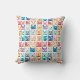 Cojín Decorativo Origami Whiskers arroja Pillow