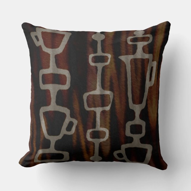 Cojín Decorativo Original Coffee Art Pillow (Anverso)