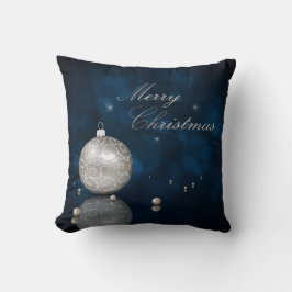 Cojín Decorativo Ornamento elegante Purpurina plateado - Pillow