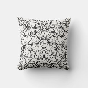 Cojín Decorativo Ornamento étnico simétrico