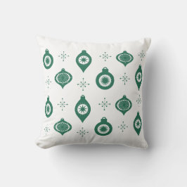 Cojín Decorativo Ornamento vintage verde moderno