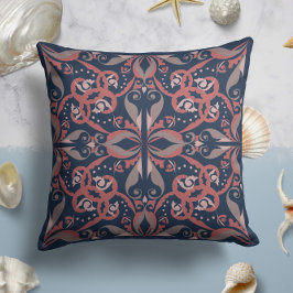 Cojín Decorativo Ornate Elegance en Midnight Blue