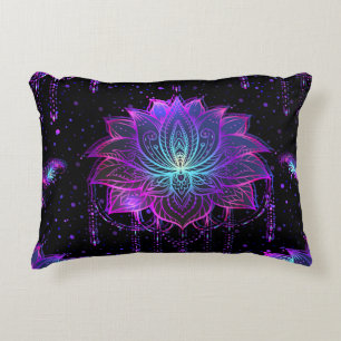 Cojín Decorativo Ornate Lotus Flower Seamless Symbol