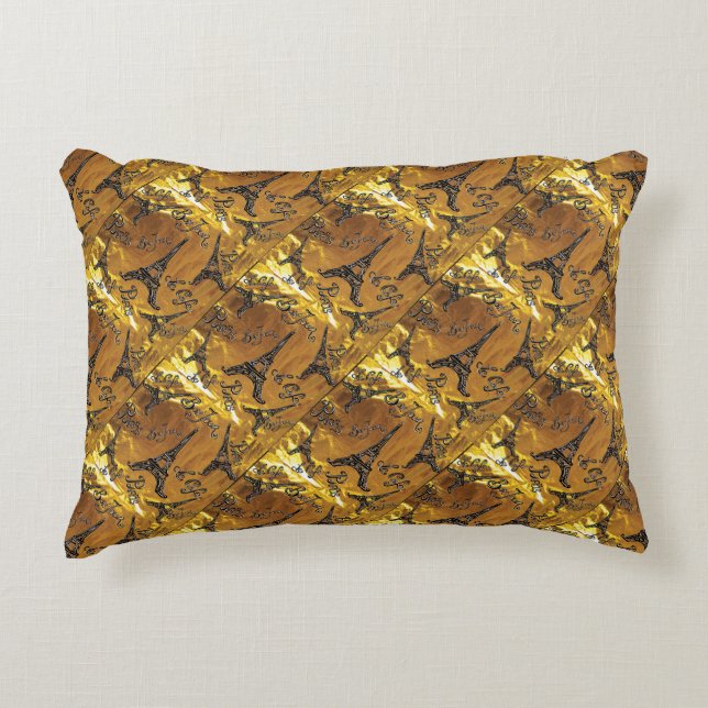 Cojín Decorativo Oro (Anverso)