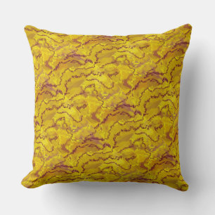 Cojín Decorativo Oro, burdeos, lavanda, amarillo, ocher Pillow