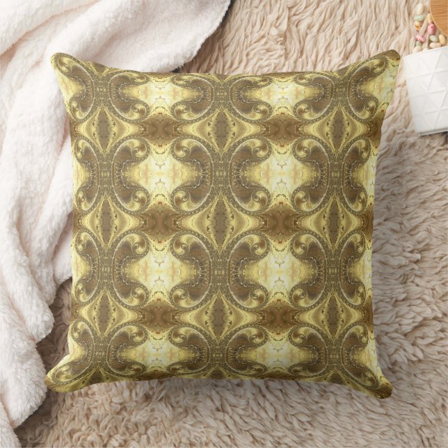Cojín Decorativo Oro glamuroso (Manta)