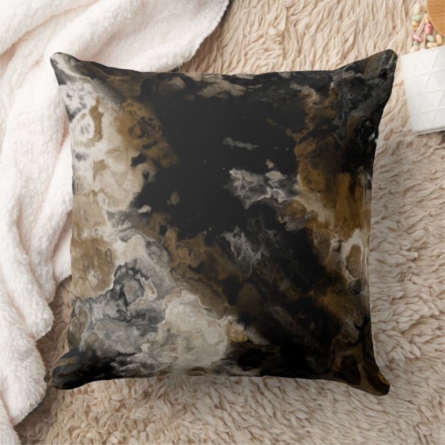 Cojín Decorativo Oro negro (Manta)
