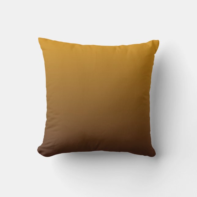 Cojín Decorativo Oro picante Brown Ombre (Anverso)