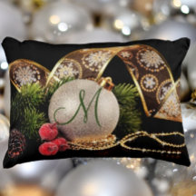 Oro, plata, vacaciones en monograma negro