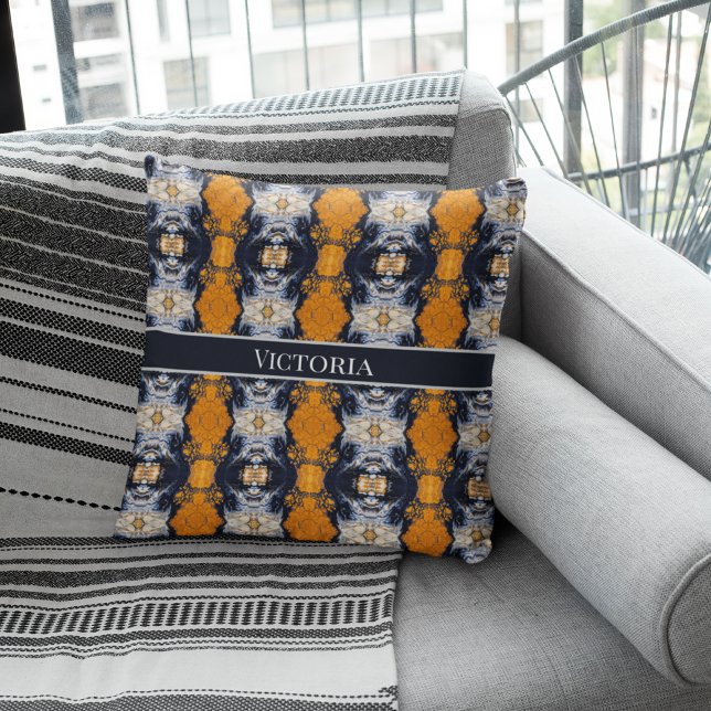 Cojín Decorativo Oro real, personalizado (Subido por el creador)