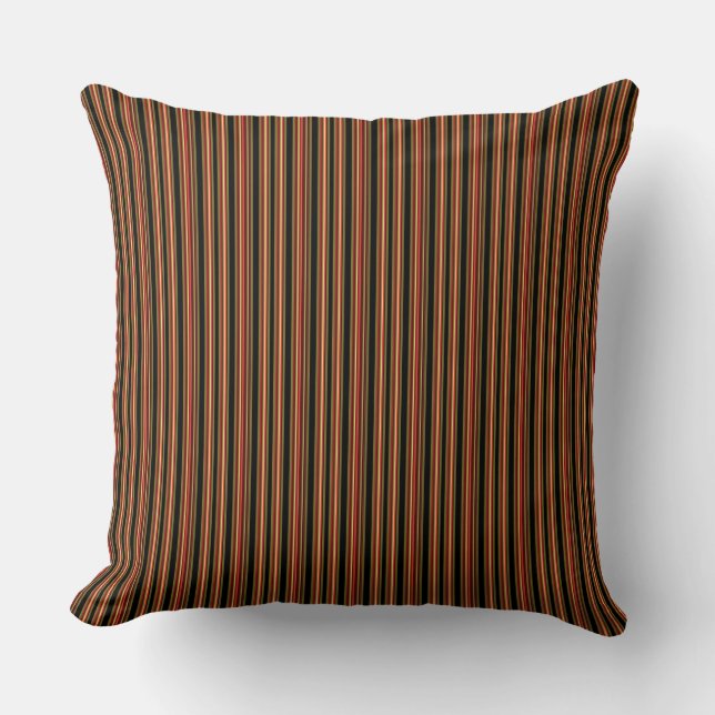 Cojín Decorativo Oro rojo y negro (Anverso)