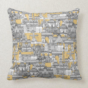 Cojín Decorativo Oro toile de París