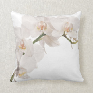 Cojín Decorativo Orquídea de polilla blanca