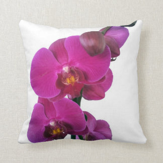 Cojín Decorativo Orquídea rosa caliente