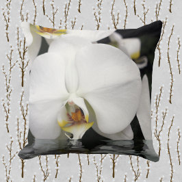 Cojín Decorativo Orquídeas saliendo de la Plaza del Agua