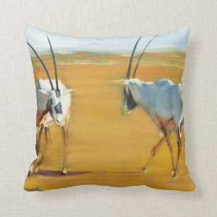 Cojín Decorativo Oryx árabe que circunda 2010