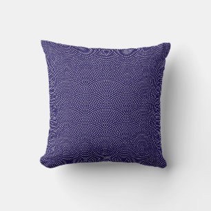 Cojín Decorativo Oscuro Azul Igual Komon (piel de tiburón)