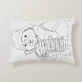 Cojín Decorativo Oso con sándwiches