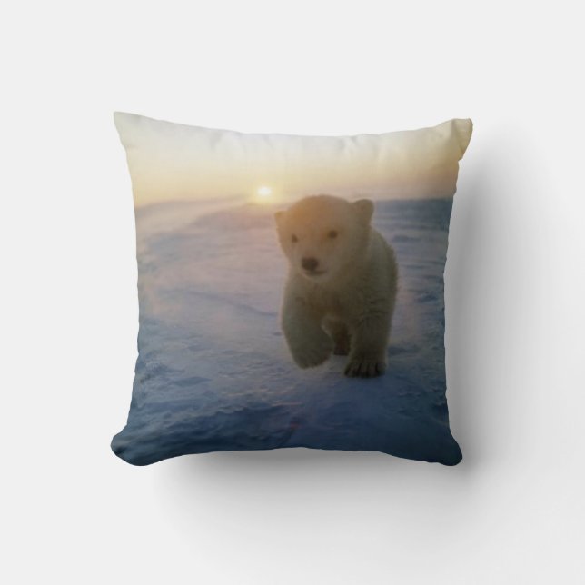 Cojín Decorativo Oso Cub de #2-Polar (Anverso)
