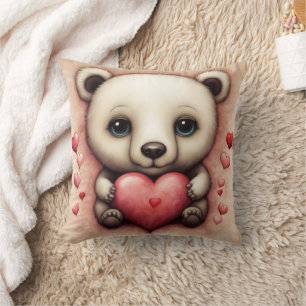 Cojín Decorativo Oso de amor 2