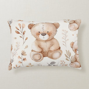 Cojín Decorativo Oso de bebé beige lindo