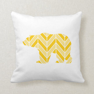 Cojín Decorativo Oso de Chevron
