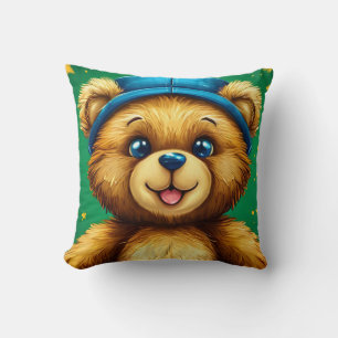 Cojín Decorativo Oso de dibujos animados