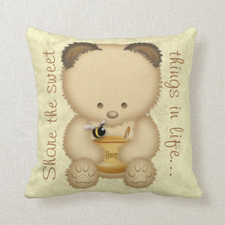 Cojín Decorativo Oso de miel lindo