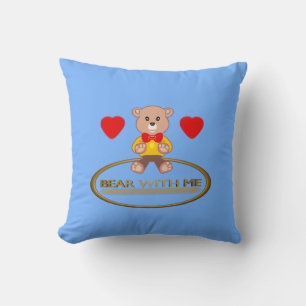 Cojín Decorativo Oso de peluche 