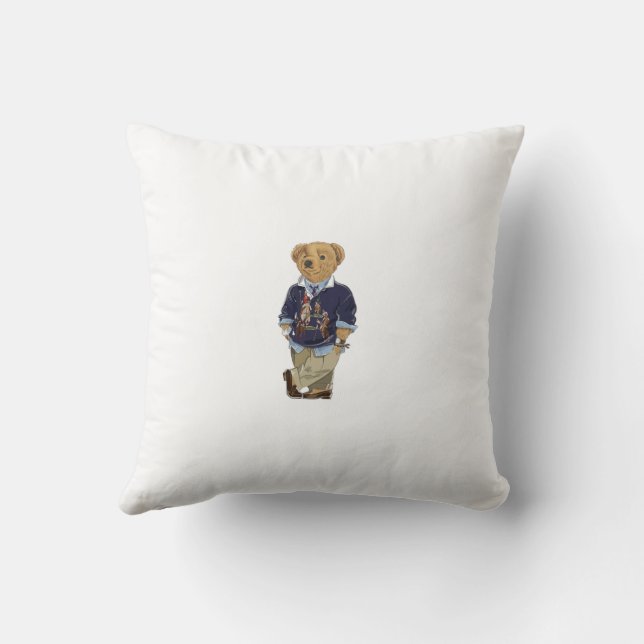 Cojín Decorativo oso de polo (Reverso)