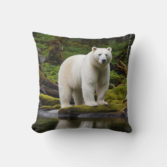 Cojín Decorativo Oso espiritual (Anverso)