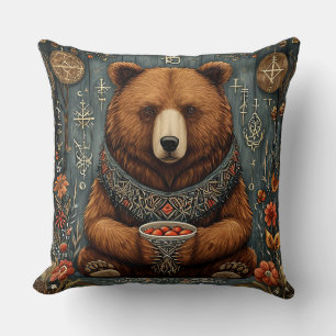 Cojín Decorativo Oso majestuoso