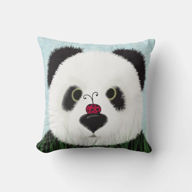 Cojín Decorativo Oso Panda Adorable (Anverso)