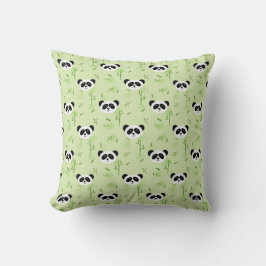 Cojín Decorativo Oso panda con bambú