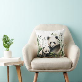 Cojín Decorativo Oso Panda Con Cubo