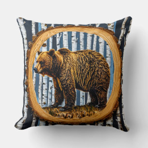 Cojín Decorativo Oso Pardo