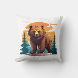 Cojín Decorativo Oso pardo