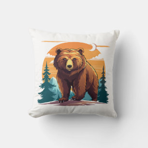 Cojín Decorativo Oso pardo