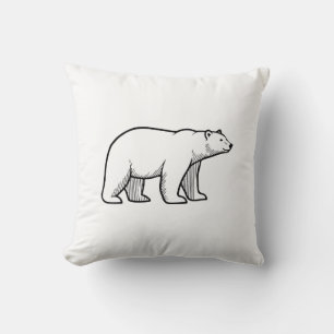 Cojín Decorativo Oso Polar