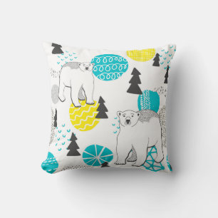 Cojín Decorativo Oso polar