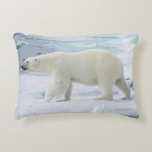 Cojín Decorativo Oso polar caminando, Noruega