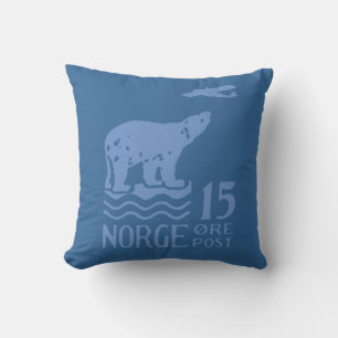 Cojín Decorativo Oso Polar Noruego De 1925