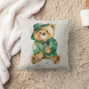 Cojín Decorativo Oso Teddy Irlandés