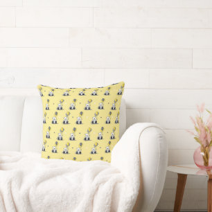 Cojín Decorativo Osos Globo de KiniArt Amarillo