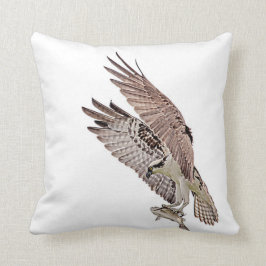 Cojín Decorativo Osprey con un pescado