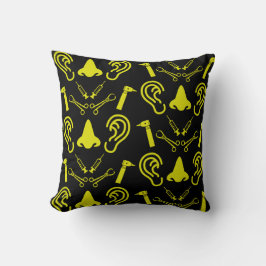 Cojín Decorativo Otolaringología Otorhinolaringólogo